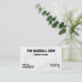 野球のソフトボールはテーマを遊ばします 名刺 (スタンド正面)