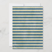 野球のチケットの誕生日のパーティの招待状の招待 招待状 (裏面)