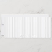 野球のチケット日付の保存 セーブザデート (裏面)