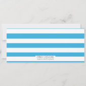 野球のチケット 招待状 (裏面)