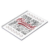 野球のテーマ ノートブック (左側)