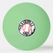 野球のナットのピンポンボール 卓球ボール (正面)