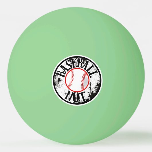 野球のナットのピンポンボール 卓球ボール (正面)