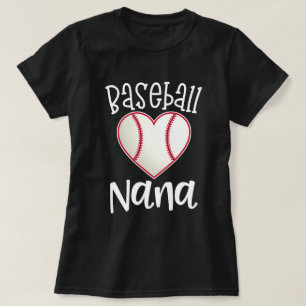 野球のナナの女性の祖母の野球の試合のギフト Tシャツ