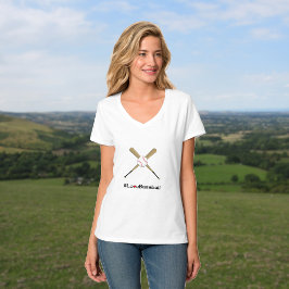 野球のハッシュタグスローガンがこうもりを越えた Tシャツ