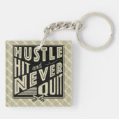 野球のハッスルが決してキーリンやめグを打ちたこと キーホルダー (裏面)