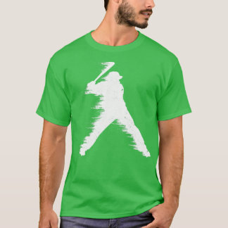 野球のバッターイラスト Tシャツ