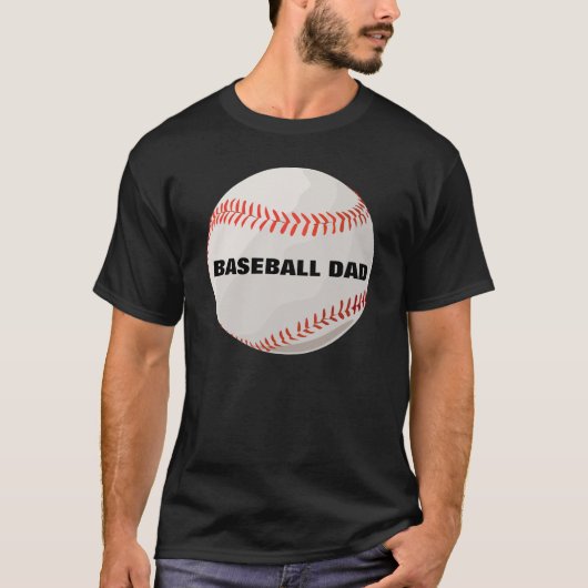 野球のパパのTシャツ Tシャツ (正面)