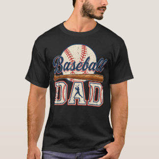 野球のパパ メンズ 妻からの父の日ギフト Tシャツ