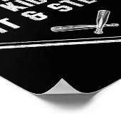 野球のパパ-教え私の子供がヒット&盗む ポスター (角)