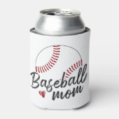 野球のパーソナライズされたママ – GLS 缶クーラー (缶正面)