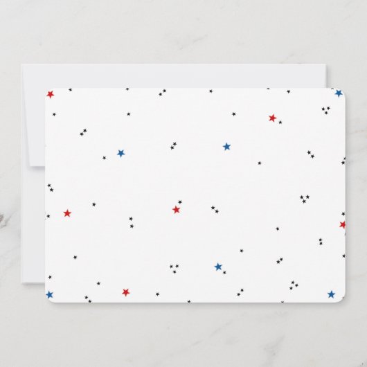 野球のファーストバースデーフォト招待状 招待状 (裏面)