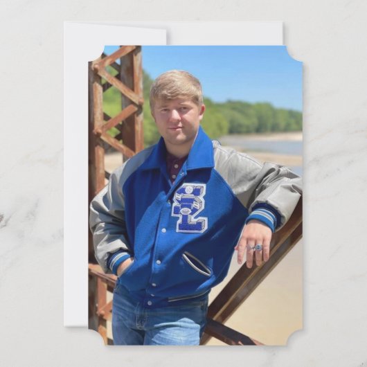 野球のフォトバースデーパーティーの追加 (裏面)