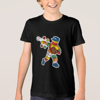 野球のブロックのおもしろTシャツ トライブレンドTシャツ