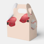 野球のヘルメットとボール フェイバーボックス (裏面サイド)