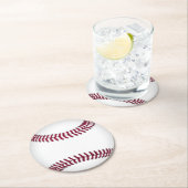 野球のペーパーコースター ラウンドペーパーコースター (インサイチュ)