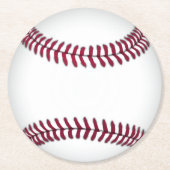 野球のペーパーコースター ラウンドペーパーコースター (正面)