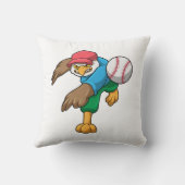 野球のホークアットベースボールこうもり クッション (裏面)