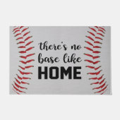 野球のホームドormatのようなベースがない ドアマット (正面)