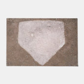 野球のホームベース ドアマット (正面)