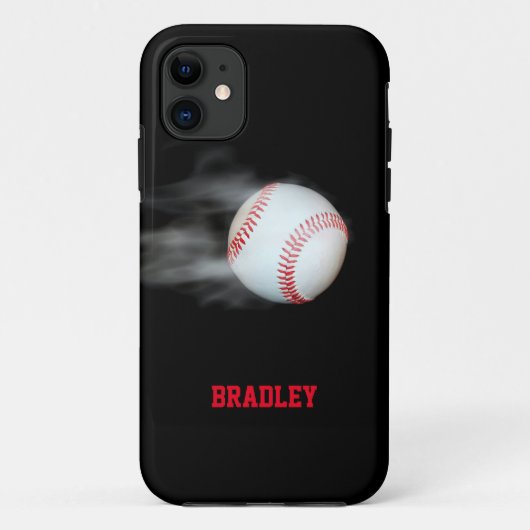 野球のボールを投パーソナライズされたげる Case-Mate iPhoneケース (裏面)