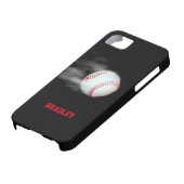 野球のボールを投パーソナライズされたげる Case-Mate iPhoneケース (下部)