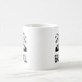 野球のマグに泣き叫びがありません コーヒーマグカップ (中央)