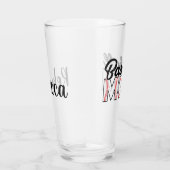 野球のママと名前 タンブラーグラス (右)