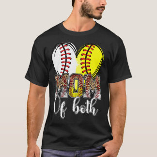 野球のママのソフトボールママ Tシャツ