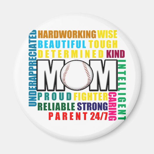 野球のママcopy.pngとは マグネット (正面)