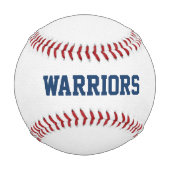 野球のユニフォーム番号オン・ホワイト 野球ボール (裏面)