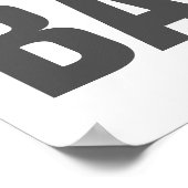 野球のユニークアートワーク ポスター (角)