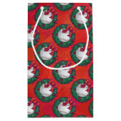 野球のリースオン・レッド スモールペーパーバッグ (裏面)