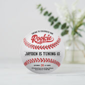 野球のルーキー・オブ・ザ・イヤー誕生日パーティー 招待状 (スタンド正面)