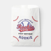 野球のルーキー・オブ・ザ・イヤー1歳の誕生日 フェイバーバッグ (正面)