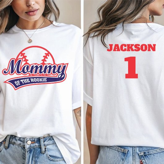 野球のルーキー・オブ・ザ・イヤー・ベースボールの第1回目の誕生日 Tシャツ