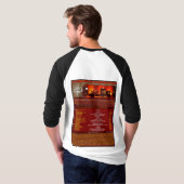 野球のワイシャツ Tシャツ (裏面フル)