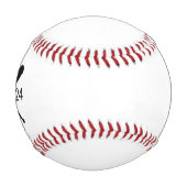 野球の交差こうもり 野球ボール (正面)