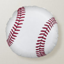 野球の円形のベッドの装飾用クッションの男の子の部屋