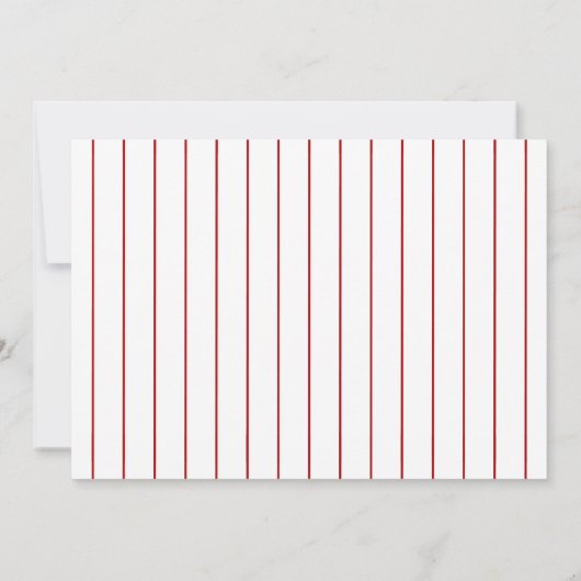 野球の写真ありがとうコーチ野球カード サンキューカード (裏面)