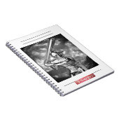 野球の写真のノート(80ページB&W)は組織します ノートブック (右側)