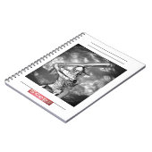 野球の写真のノート(80ページB&W)は組織します ノートブック (左側)