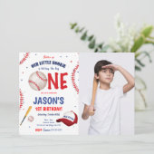 野球の写真招待 招待状 (スタンド正面)