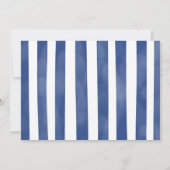 野球の写真 招待状 (裏面)