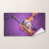 野球の出火。 バスタオルセット (ハンドタオル)