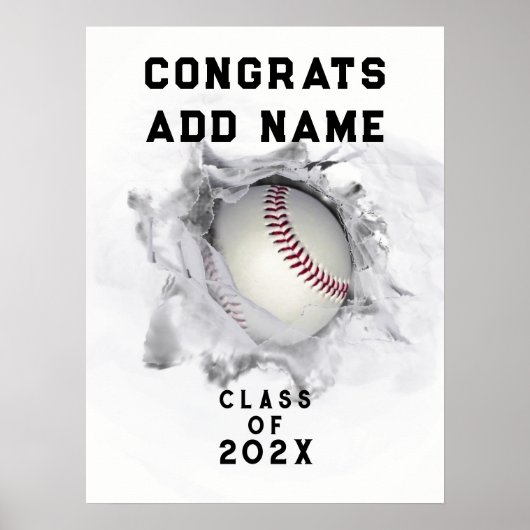 野球の卒業 ポスター (正面)