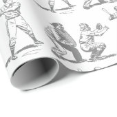 野球の反射 ラッピングペーパー (ロールコーナー)