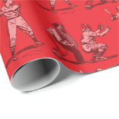 野球の反射 ラッピングペーパー (ロールコーナー)