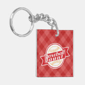 野球の叔母キーリング キーホルダー (正面左)