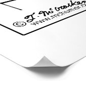 野球の古傷だ ポスター (角)